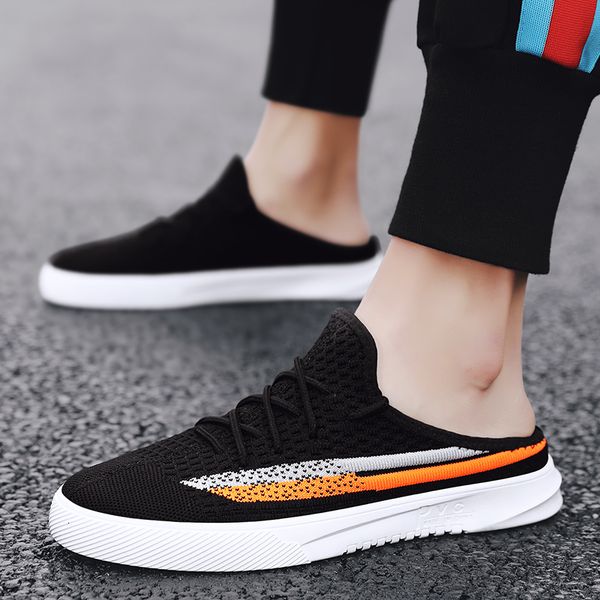 dress shoes men casual sandals fashion breathable canvas sneakers summer beach slippers walking, Black
dress shoes men casual sandals fashion breathable canvas sneakers summer beach slippers walking, Black