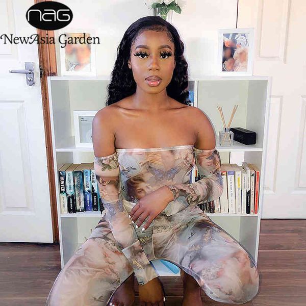 newasia print matching sets off shoulder bodysuit bodycon pants two piece set women summer suit casual party club outfits 210413, White
newasia print matching sets off shoulder bodysuit bodycon pants two piece set women summer suit casual party club outfits 210413, White