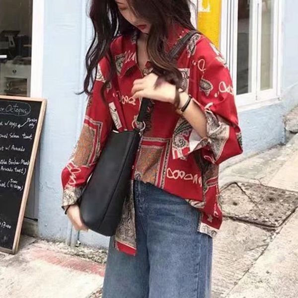 autumn winter women blouses vintage floral turn down collar printed casual long sleeve big large plus sizes shirts women's &, White
autumn winter women blouses vintage floral turn down collar printed casual long sleeve big large plus sizes shirts women's &, White