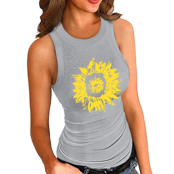 women's tanks & camis jaycosin blouse 2021 trendy sunflower stretch ribbed sleeveless tank shirt comfortable casual vest 610, White
women's tanks & camis jaycosin blouse 2021 trendy sunflower stretch ribbed sleeveless tank shirt comfortable casual vest 610, White