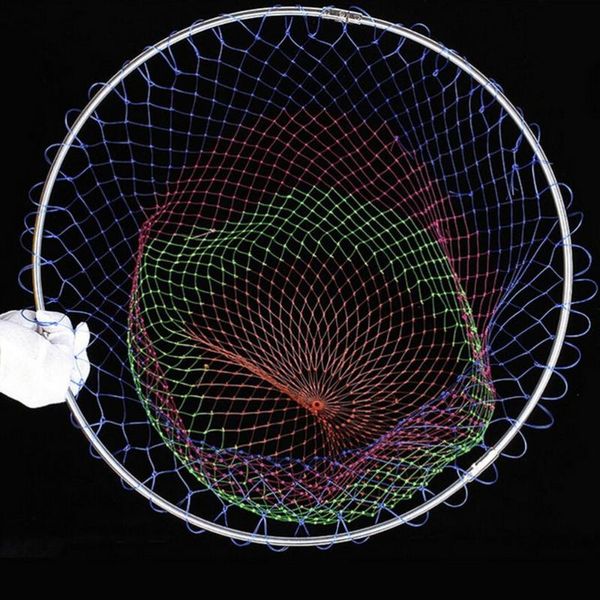 nylon fishing nets collapsible tools rhombus mesh hole depth folding landing dip net 3 sizes accessories
nylon fishing nets collapsible tools rhombus mesh hole depth folding landing dip net 3 sizes accessories