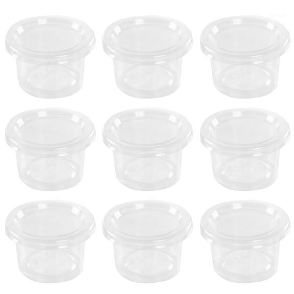 storage bottles & jars 100pcs 150ml disposable portion cups condiment cup with cover for sauce yogurt jelly pudding 
storage bottles & jars 100pcs 150ml disposable portion cups condiment cup with cover for sauce yogurt jelly pudding