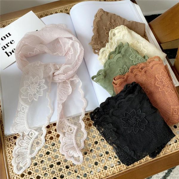scarves triangle lace face hair head wrap scarf women accessories neck decoration neckwear handkerchief headband shawl white, Blue;gray
scarves triangle lace face hair head wrap scarf women accessories neck decoration neckwear handkerchief headband shawl white, Blue;gray