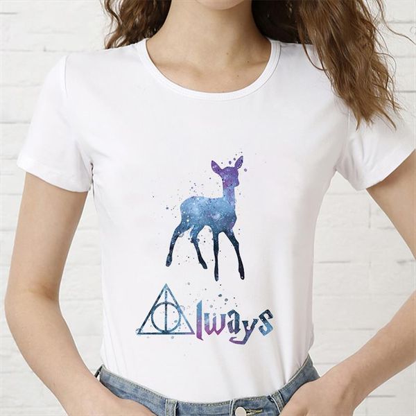 elk cartoon harajuku print womens t shirt round neck short sleeve summer ladies, White
elk cartoon harajuku print womens t shirt round neck short sleeve summer ladies, White