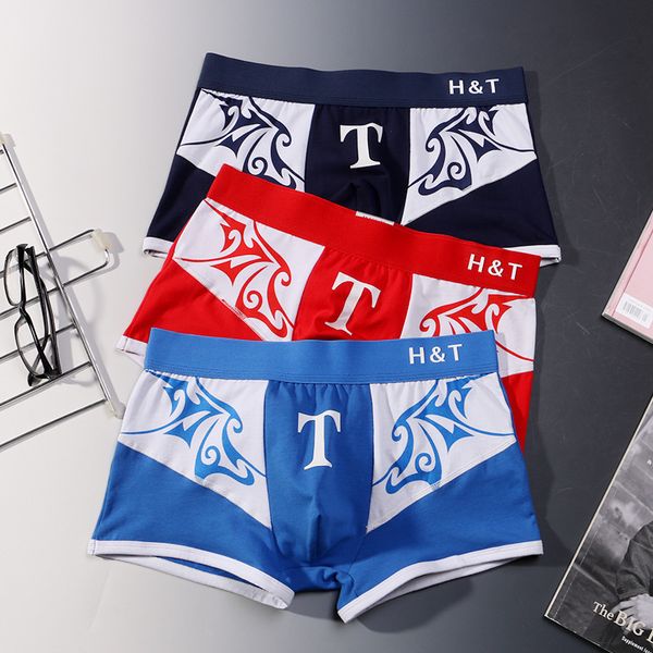 trendy men's underwear letter printing korean personalized youth spring and summer boxer, Black;white
trendy men's underwear letter printing korean personalized youth spring and summer boxer, Black;white