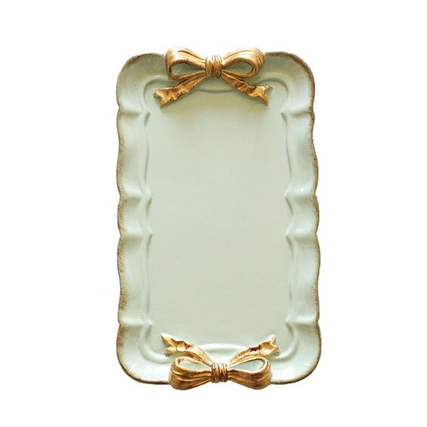 kitchen storage & organization european style bow cake trays makeup organizer dessert plate square decor tray 12x20cm
kitchen storage & organization european style bow cake trays makeup organizer dessert plate square decor tray 12x20cm