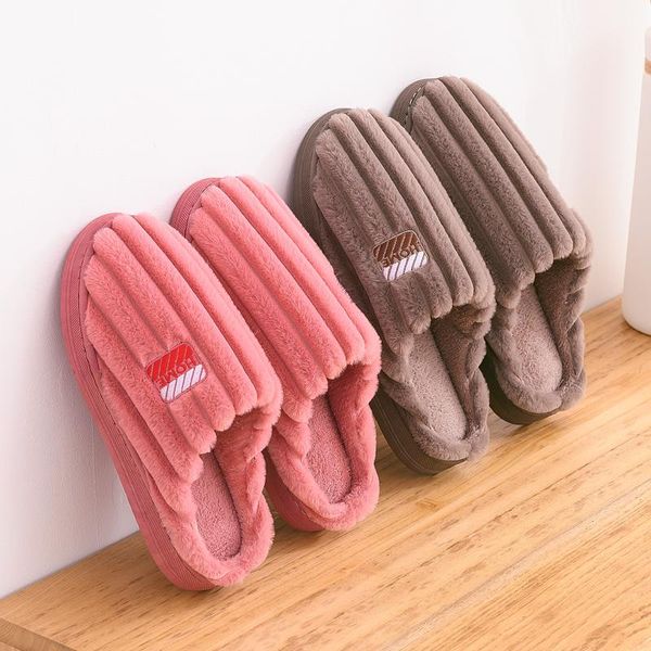 women indoor winter slippers house soft slip on fluffy fur warm shoes bedroom home plush, Black 
women indoor winter slippers house soft slip on fluffy fur warm shoes bedroom home plush, Black