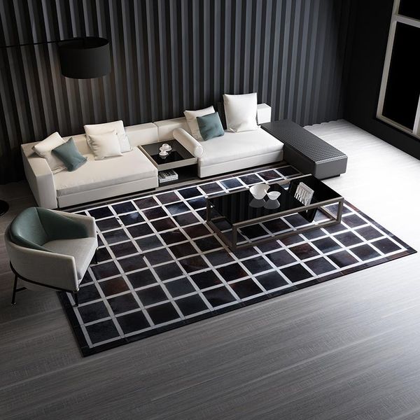 carpets geometric cowskin fur rug for living room luxury cowhide seamed patchwork carpet big size decoration office fashion
carpets geometric cowskin fur rug for living room luxury cowhide seamed patchwork carpet big size decoration office fashion