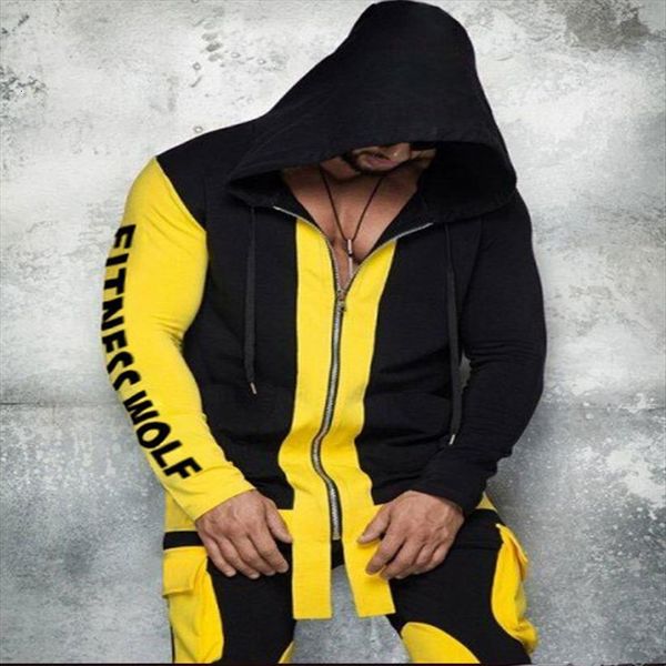 cotton suit fashion european mens tracksuits and american sports clothing casual color fitness, Gray
cotton suit fashion european mens tracksuits and american sports clothing casual color fitness, Gray