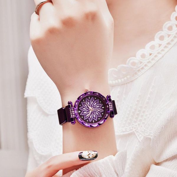 luxury women watches flower watch design rotate clock mesh strap magnet buckle ladies quartz wristwatch gift *a wristwatches, Slivery;brown
luxury women watches flower watch design rotate clock mesh strap magnet buckle ladies quartz wristwatch gift *a wristwatches, Slivery;brown