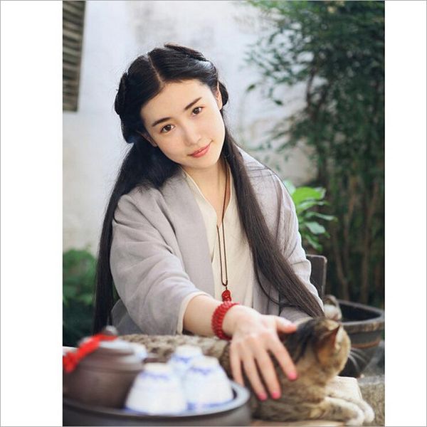 women's blouses & shirts grade mother and daughter parent-child women blouse pure linen han chinese clothing shirt, White
women's blouses & shirts grade mother and daughter parent-child women blouse pure linen han chinese clothing shirt, White