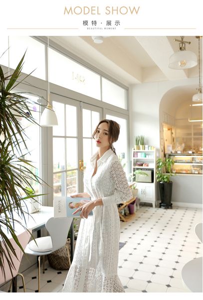 green elegant shirt women full sleeveturn-down collar sash a line midi lace formal evening party dresses white dress, Black;gray
green elegant shirt women full sleeveturn-down collar sash a line midi lace formal evening party dresses white dress, Black;gray