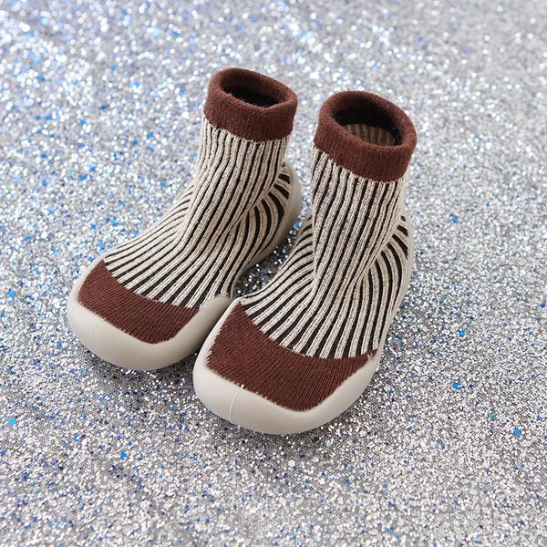 socks 4[pairs baby shoes toddler first walker stripe soft rubber sole boys shoe autumn winter knit booties anti-slip, Pink;yellow
socks 4[pairs baby shoes toddler first walker stripe soft rubber sole boys shoe autumn winter knit booties anti-slip, Pink;yellow