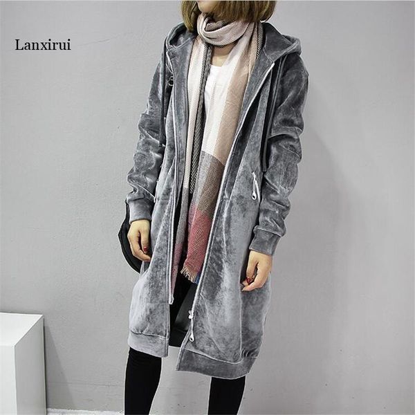 women's jackets autumn women thick warm hooded basic coats jacket casual lady winter long fashion black fleece, Black;brown
women's jackets autumn women thick warm hooded basic coats jacket casual lady winter long fashion black fleece, Black;brown