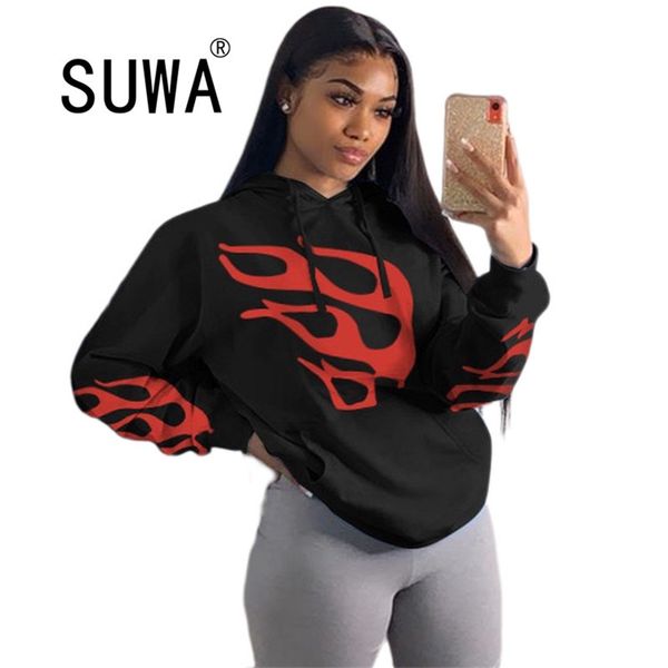 fall winter warm print women fashion long sleeve hoodie sweatshirt harajuku jumper hooded pullover casual loose coat 210525, Black
fall winter warm print women fashion long sleeve hoodie sweatshirt harajuku jumper hooded pullover casual loose coat 210525, Black