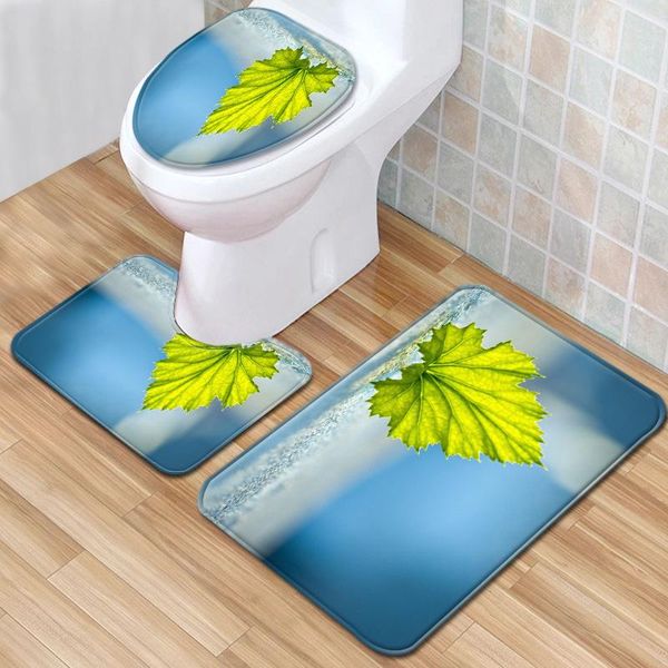 bath mats three-piece landscape toilet mat bathroom rug set commode standard size in the wc
bath mats three-piece landscape toilet mat bathroom rug set commode standard size in the wc