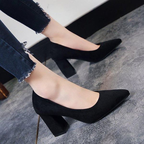 dress shoes ladies thick high heel women ankle platform heeled pumps brand female stylish heels footwears w32-28, Black
dress shoes ladies thick high heel women ankle platform heeled pumps brand female stylish heels footwears w32-28, Black