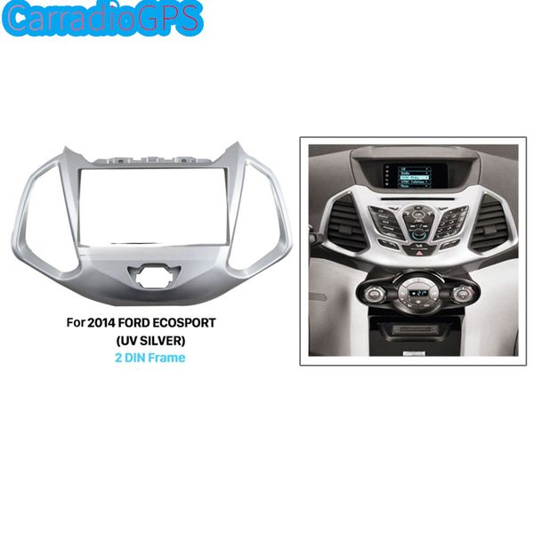 uv silver double din car radio fascia for 2014 ford ecosport auto stereo adapter dvd panel audio frame
uv silver double din car radio fascia for 2014 ford ecosport auto stereo adapter dvd panel audio frame