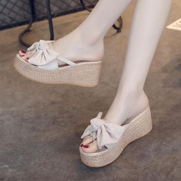 sandals summer shoes woman leather heel wedge female sponge cake with open toe thick, Black
sandals summer shoes woman leather heel wedge female sponge cake with open toe thick, Black