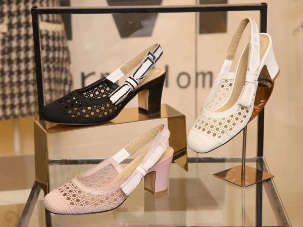 women's sandals designer ladies pumps hollow out design platform square heels shoes dress, Black
women's sandals designer ladies pumps hollow out design platform square heels shoes dress, Black
