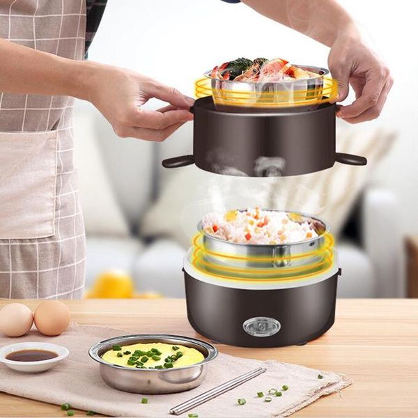 electric rice cooker stainless steel 2/3 layers steamer portable meal thermal heating lunch box container warmer cookers
electric rice cooker stainless steel 2/3 layers steamer portable meal thermal heating lunch box container warmer cookers