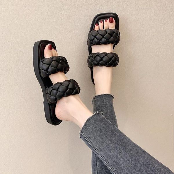 slippers fashion good quality comfort flats sandals ladies summer shoes for women, Black
slippers fashion good quality comfort flats sandals ladies summer shoes for women, Black
