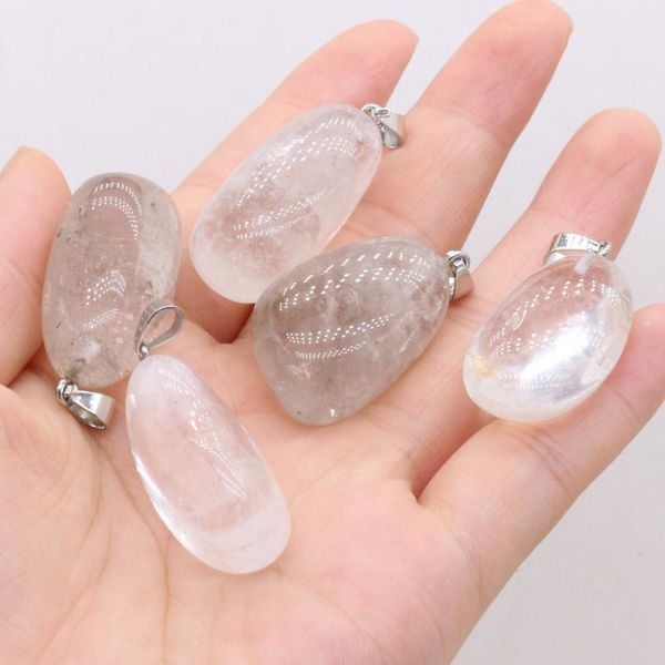 charms natural semi-precious stone pendant irregular clear quartz for diy jewelry making gift, Bronze;silver
charms natural semi-precious stone pendant irregular clear quartz for diy jewelry making gift, Bronze;silver