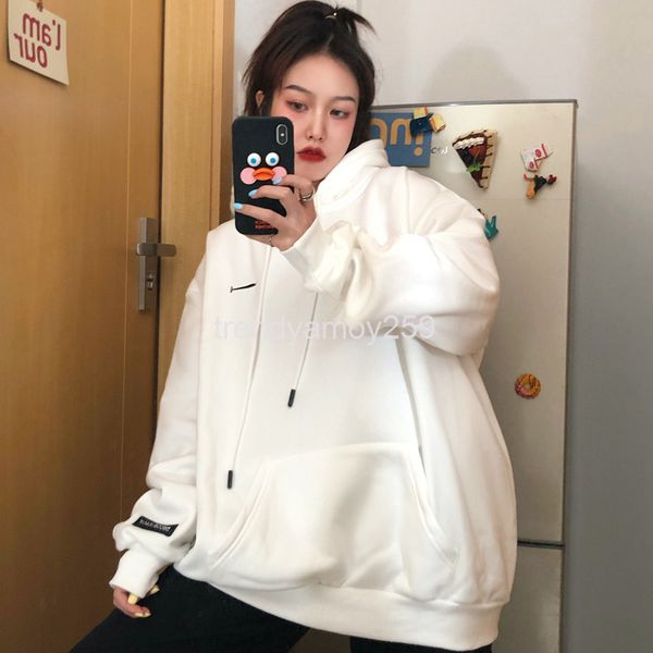women's hoodies & sweatshirts chic high street sweater women's autumn and winter ins loose korean bf lazy wind plush thickened bra, Black
women's hoodies & sweatshirts chic high street sweater women's autumn and winter ins loose korean bf lazy wind plush thickened bra, Black