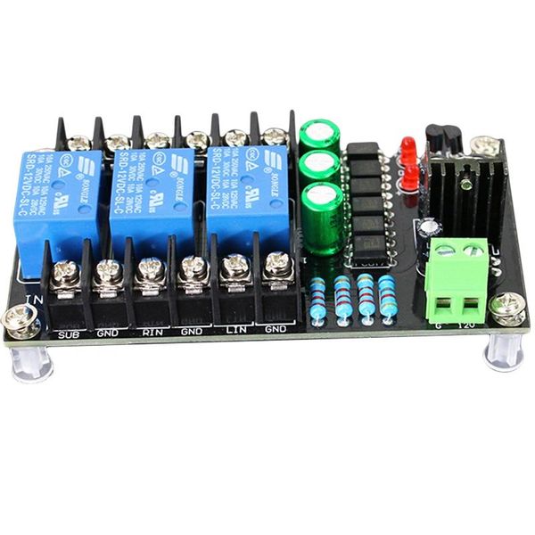 digital speaker protection board 2.1 channel relay module boot delay dc protect computer speakers
digital speaker protection board 2.1 channel relay module boot delay dc protect computer speakers