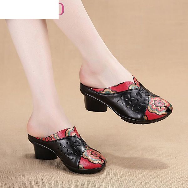 sandals 2021 summer shoes fashion women slippers female hollow out genuine leather med heels zapatos mujer w7en, Black
sandals 2021 summer shoes fashion women slippers female hollow out genuine leather med heels zapatos mujer w7en, Black
