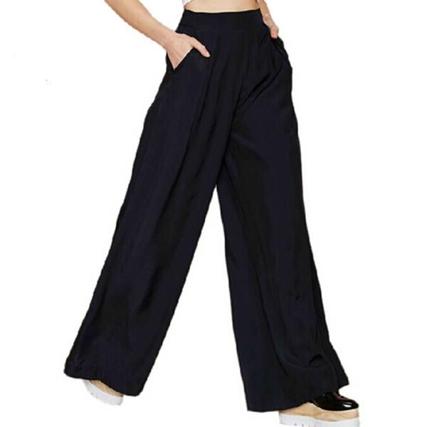 women's pants & capris summer style european brand handsome casual wide leg for women ladies trousers zipper pockets, Black;white
women's pants & capris summer style european brand handsome casual wide leg for women ladies trousers zipper pockets, Black;white
