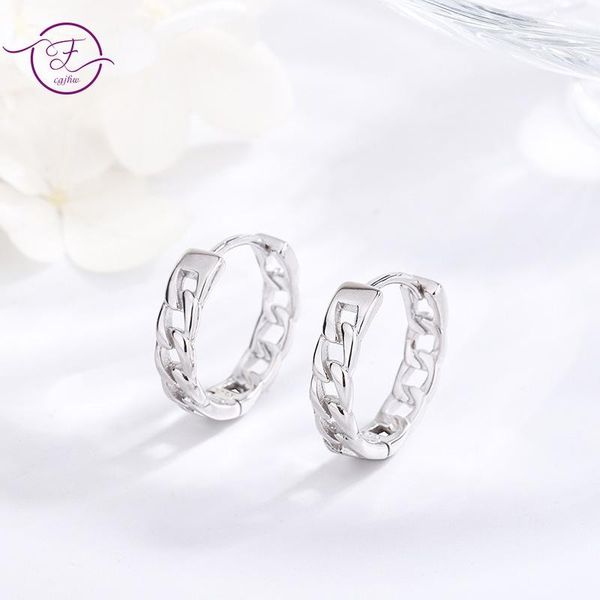 hoop & huggie s925 sterling silver stud earrings trendy personality for women men chain simple jewelry, Golden;silver
hoop & huggie s925 sterling silver stud earrings trendy personality for women men chain simple jewelry, Golden;silver