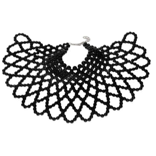 chains women imitation pearl beaded bib choker necklace body chain shawl collar jewelry female party luxurious decorative costume acce, Silver
chains women imitation pearl beaded bib choker necklace body chain shawl collar jewelry female party luxurious decorative costume acce, Silver