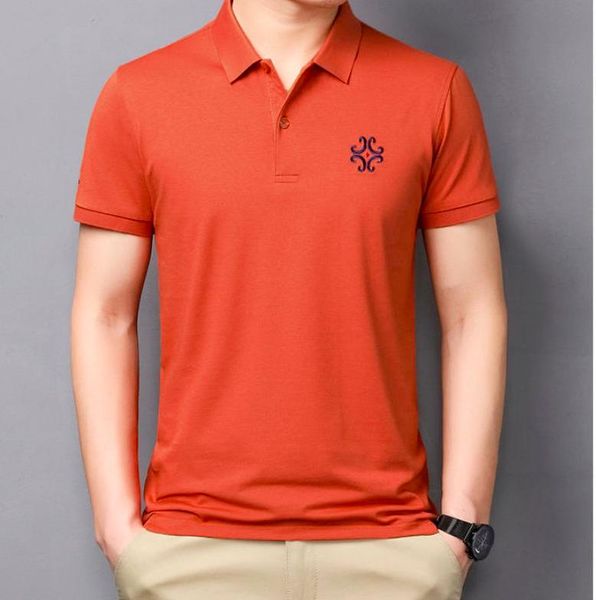 men's polos shirt mens casual embroidery cotton short sleeve summer streetwear fashion men, White;black
men's polos shirt mens casual embroidery cotton short sleeve summer streetwear fashion men, White;black