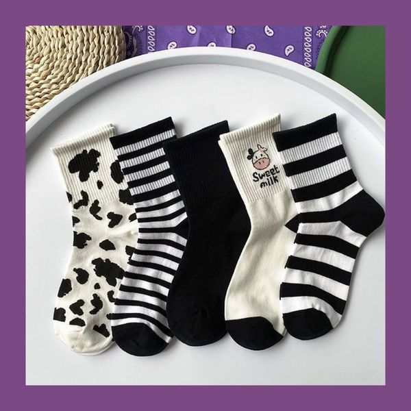 socks children korean spring and summer ins tide milk stripe men's women's medium tube street trend sports cotton socks, Black
socks children korean spring and summer ins tide milk stripe men's women's medium tube street trend sports cotton socks, Black