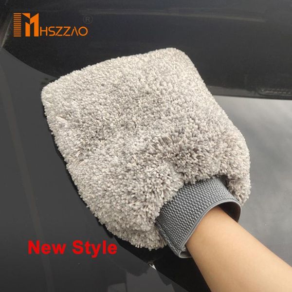 style gray plus velvet fiber car wash gloves cleaning tool home use multi-function brush detailing never scrat glove
style gray plus velvet fiber car wash gloves cleaning tool home use multi-function brush detailing never scrat glove