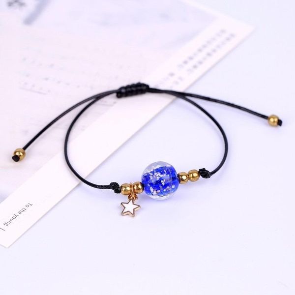 charm bracelets fashion cool simple jinsha glass luminous bracelet, Golden;silver
charm bracelets fashion cool simple jinsha glass luminous bracelet, Golden;silver