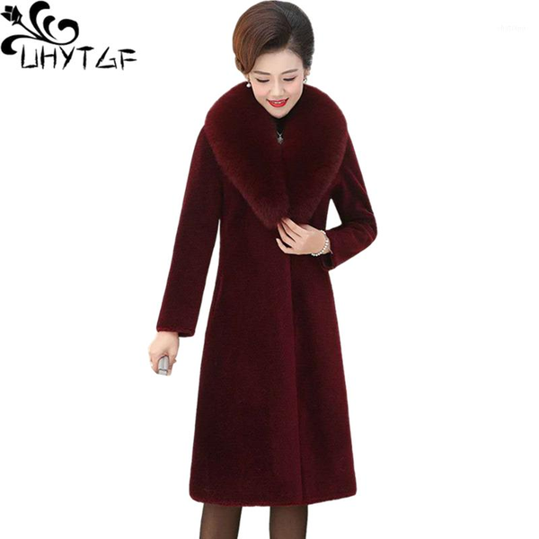women's wool & blends uhytgf imitation mink fleece autumn winter woolen coat women fur collar casual warm elegant female plus size j, Black
women's wool & blends uhytgf imitation mink fleece autumn winter woolen coat women fur collar casual warm elegant female plus size j, Black