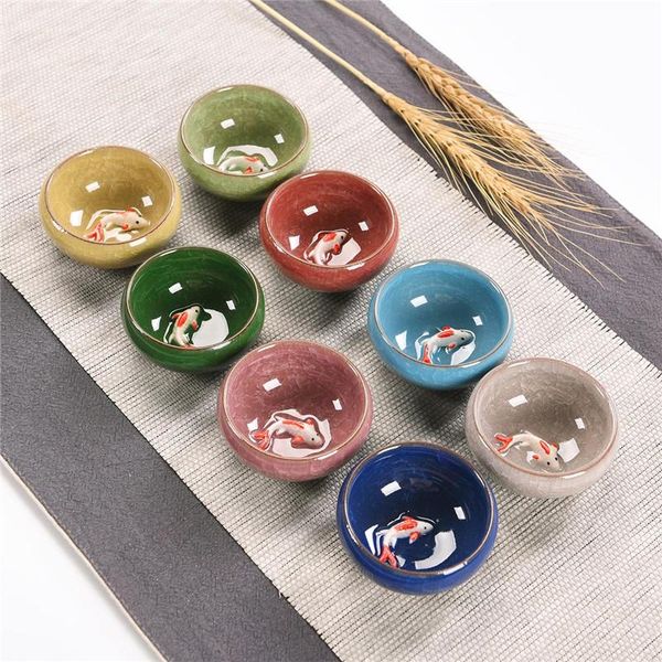 cups & saucers 6pcs/set ceramic 3d golden fish china tea cup porcelain ice crackle glaze travel bowl chinese teacup with gift box
cups & saucers 6pcs/set ceramic 3d golden fish china tea cup porcelain ice crackle glaze travel bowl chinese teacup with gift box