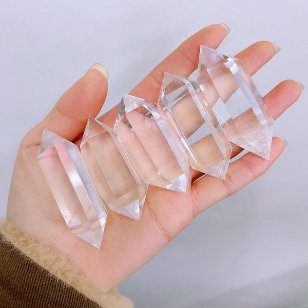 decorative objects & figurines natural stone white crystal wholesale double tip energy ornaments
decorative objects & figurines natural stone white crystal wholesale double tip energy ornaments