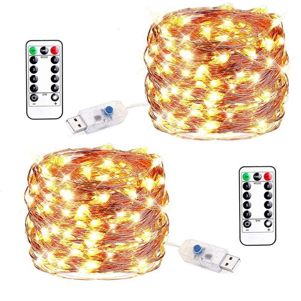 strings 100led copper wire string lights fairy 8 modes led usb powered with remote control for wedding party
strings 100led copper wire string lights fairy 8 modes led usb powered with remote control for wedding party