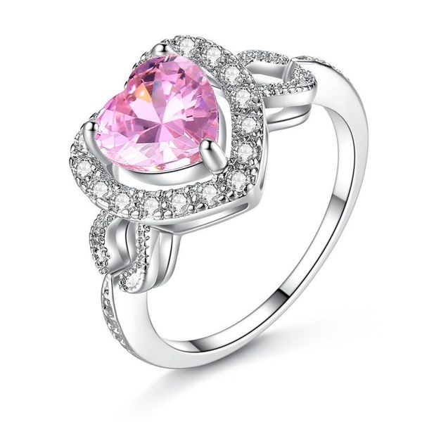 fashion style pink girl heart ring hollow micro inlaid peach wedding rings, Slivery;golden
fashion style pink girl heart ring hollow micro inlaid peach wedding rings, Slivery;golden