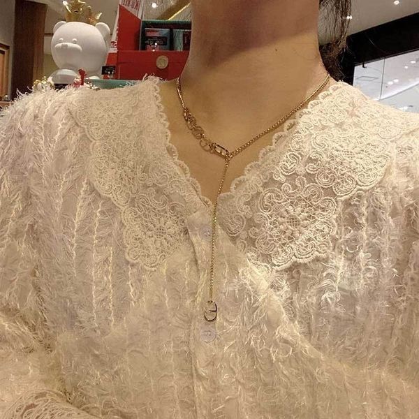 special offer designer jewelry onlinetitanium steel long pendant with tassel and clavicle chain ltu7, Silver
special offer designer jewelry onlinetitanium steel long pendant with tassel and clavicle chain ltu7, Silver
