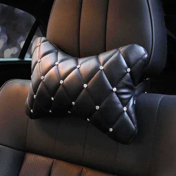 seat cushions fashion rhinestones car pillows pu leather neck pillow headrest crystal diamond waist cushion styling interior accessories
seat cushions fashion rhinestones car pillows pu leather neck pillow headrest crystal diamond waist cushion styling interior accessories