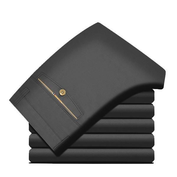men's pants 2021 spring mens business casual pant fashion trousers straight elastic fabric basic classic male, Black
men's pants 2021 spring mens business casual pant fashion trousers straight elastic fabric basic classic male, Black