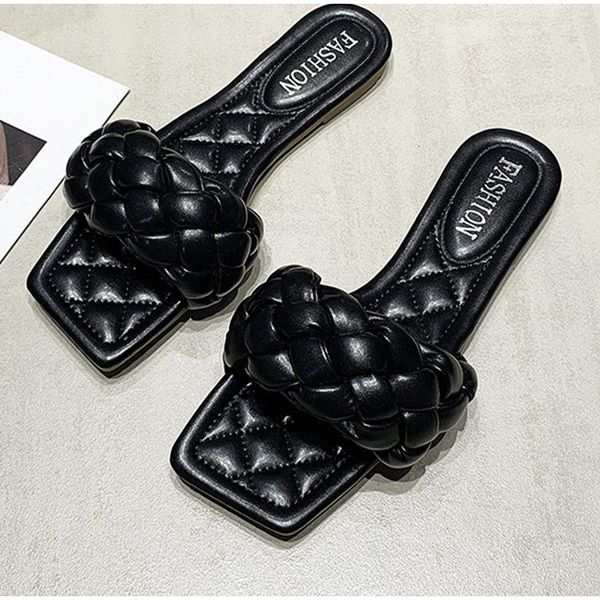 women slip on pu leather slippers ladies soft bottom summer fashion flat slipper casual shoes square toe female footwear 2021 fhru5juejtjtyy, Black
women slip on pu leather slippers ladies soft bottom summer fashion flat slipper casual shoes square toe female footwear 2021 fhru5juejtjtyy, Black