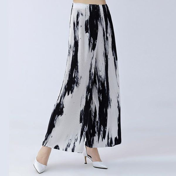 women's pants & capris tvvovvin women contrast high waist pleated wide leg spring printing casual loose stretch trouser uerd, Black;white
women's pants & capris tvvovvin women contrast high waist pleated wide leg spring printing casual loose stretch trouser uerd, Black;white
