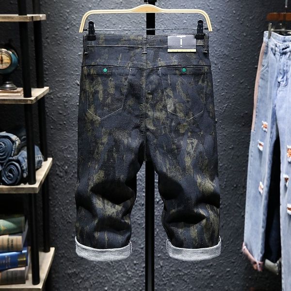 men's jeans sharp brem pants will see casual lightweight calf length loose straight shorts fashion lasso-up camouflage 1sz2, Blue
men's jeans sharp brem pants will see casual lightweight calf length loose straight shorts fashion lasso-up camouflage 1sz2, Blue