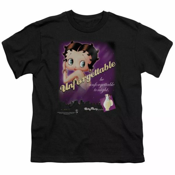 Betty Boop Unforgettable Kids Youth T Shirt Licensed Classic Cartoon Tee Black, White;black
Betty Boop Unforgettable Kids Youth T Shirt Licensed Classic Cartoon Tee Black, White;black
