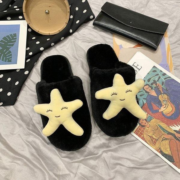 slippers women's flat indoor half zapatos de mujer sweet solid color cartoon decoration baotou home slip-on, Black
slippers women's flat indoor half zapatos de mujer sweet solid color cartoon decoration baotou home slip-on, Black
